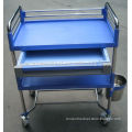 Hospital Medical 3 shelf Utility Carts